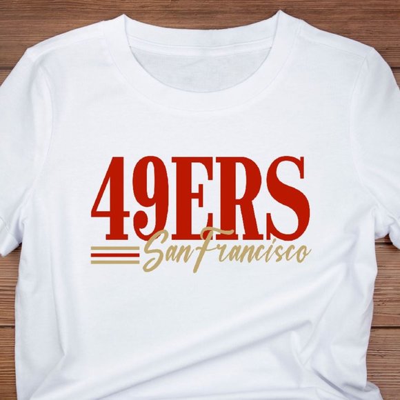 Custom "49'ers San Francisco" T-Shirt - Picture 1 of 1
